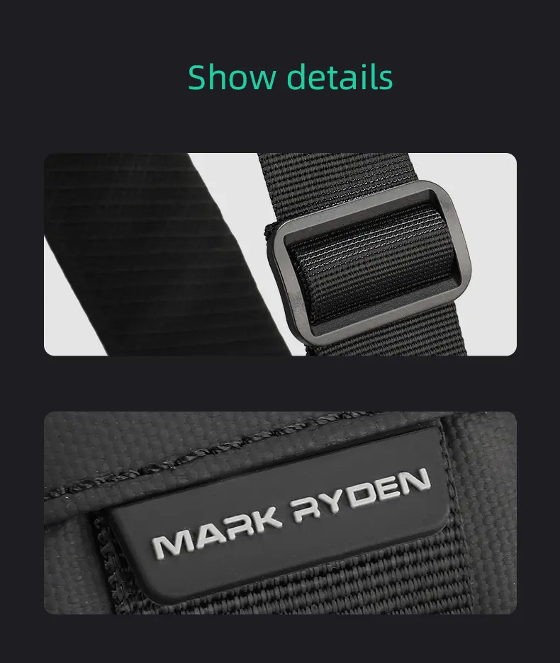Mark Ryden Cross Body Bag Black MR7918 Details