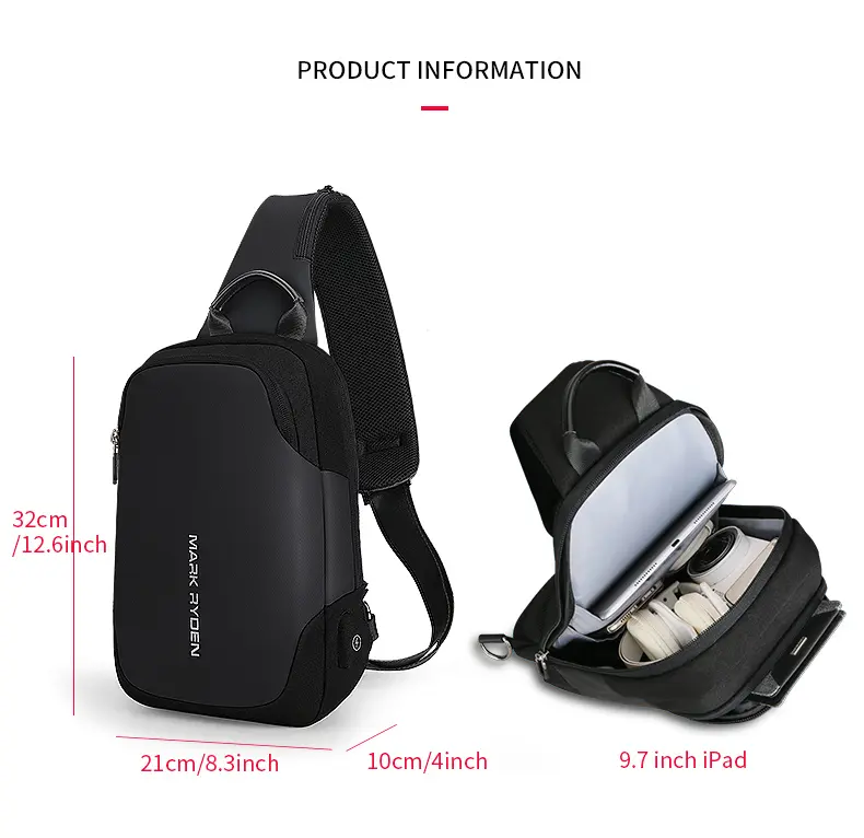 Mark Ryden Cross Body Bag Gray MR7056 Product Information