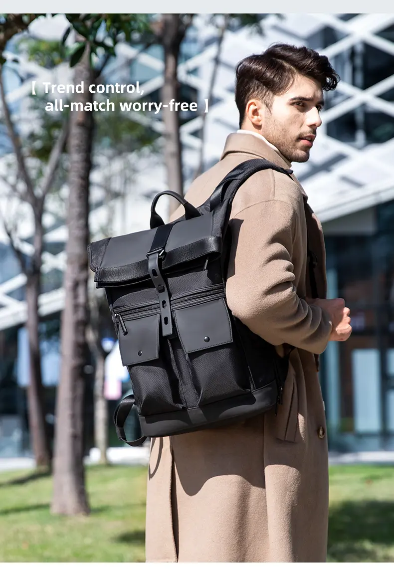 Mark Ryden Laptop Backpack Black MR1696 Trend Control