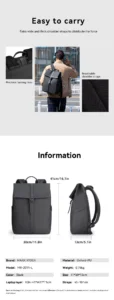 Mark Ryden Laptop Backpack Black MR2011 product information