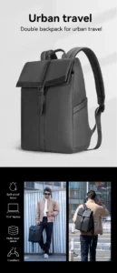 Mark Ryden Laptop Backpack Black MR2011 product information - urban travel