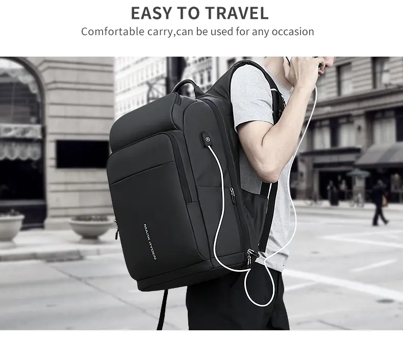 Mark Ryden Laptop Backpack Black MR7080D Easy To Travel