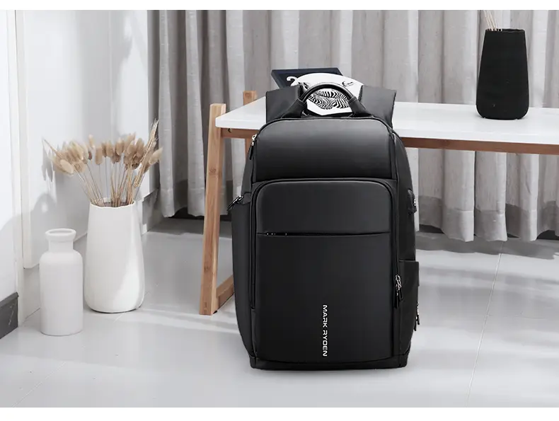 Mark Ryden Laptop Backpack Black MR7080D in a calm modern background