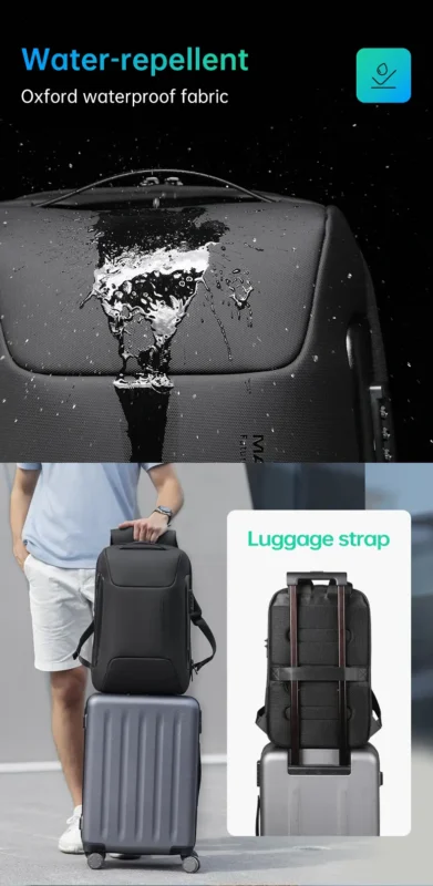 Mark Ryden laptop Backpack (Bag) Black MR9116 Water Repellent