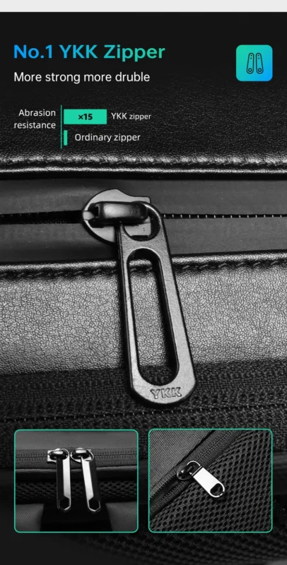 Mark Ryden laptop Backpack (Bag) Black MR9116 YKK Zipper