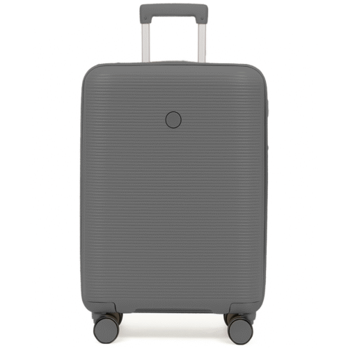Light Grey New PP Travel 10Kg Hand Luggage Deep Grey Color
