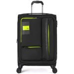 Goby London Fabric Travel Luggage Bag 30Kg Black GB-3013