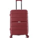 Polypropylene Travel Luggage Bag Maroon 30Kg
